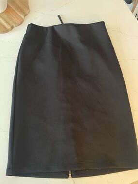 Catherines Black Pencil Skirt - Sleek Office Staple